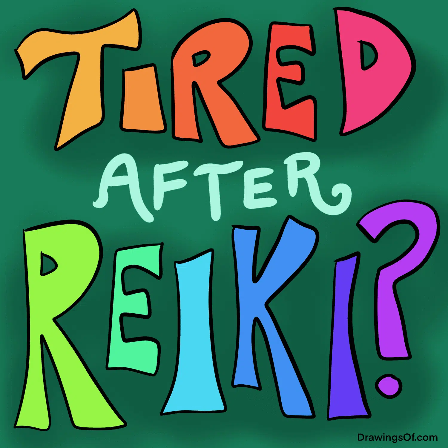 Feeling tired after Reiki session