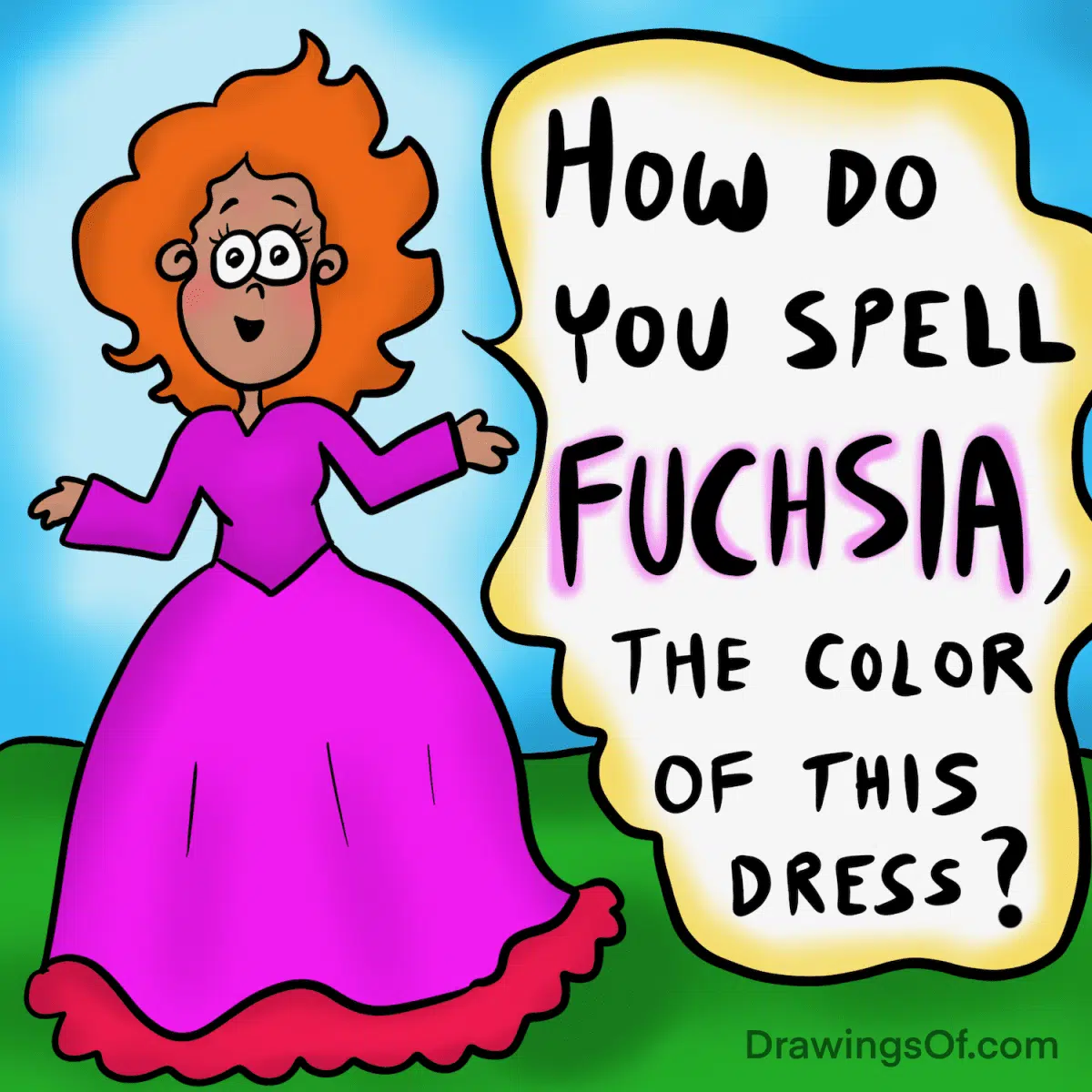Fuchsia spelling